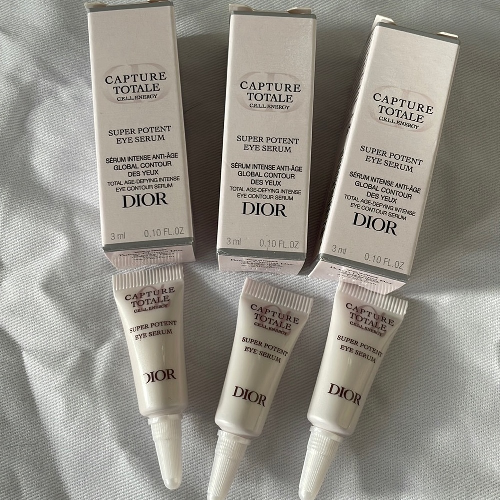 DIOR Capture Totale Super Potent Intense Age-Defying Eye Serum Sample 3ml x3